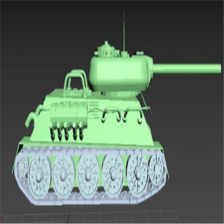 港南充气军用坦克模型